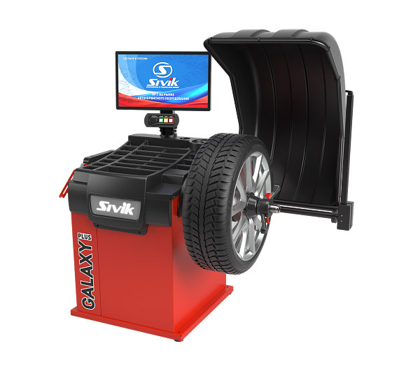 Балансировочный стенд GALAXY Plus, автомат, вес колеса до 70 кг