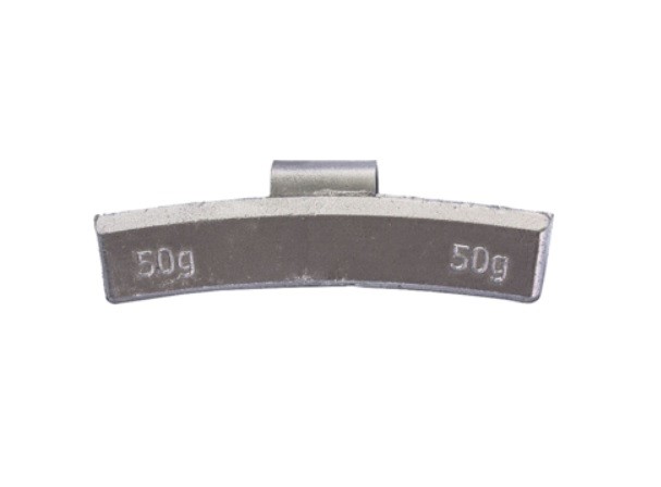 Балансировочный грузик, набивной для литых дисков 50 гр (уп. 50 шт)