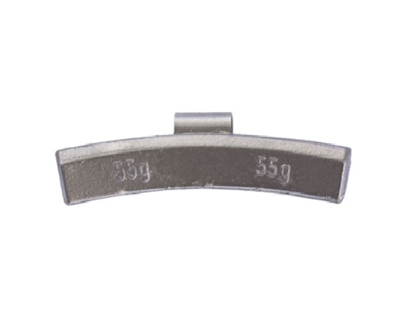 Балансировочный грузик, набивной для литых дисков 55 гр (уп. 50 шт)
