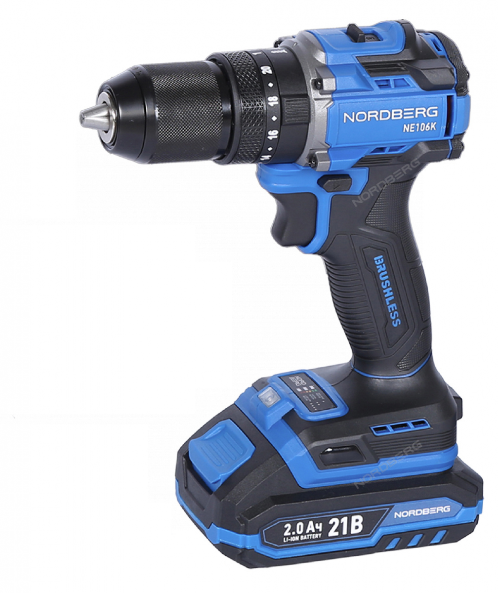 Шуруповерт аккумуляторный, 21 В, 70 Нм, D сверла 13 мм, 2 АКБ Шуруповерт аккумуляторный, 21 В, 70 Нм, D сверла 13 мм, 2 АКБ