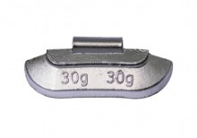 Балансировочный грузик, набивной для стальных дисков 30 гр (уп. 100 шт)