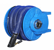 Катушка для вытяжки отработанных газов со шлангом D100 мм х 8 м, электропривод