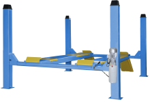 Четырехстоечный подъемник  г/п 5000 кг, платформы под сход-развал 4680 мм Четырехстоечный подъемник  г/п 5000 кг, платформы под сход-развал 4680 мм